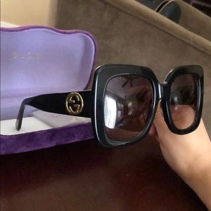 Oversized Gucci Sunglasses